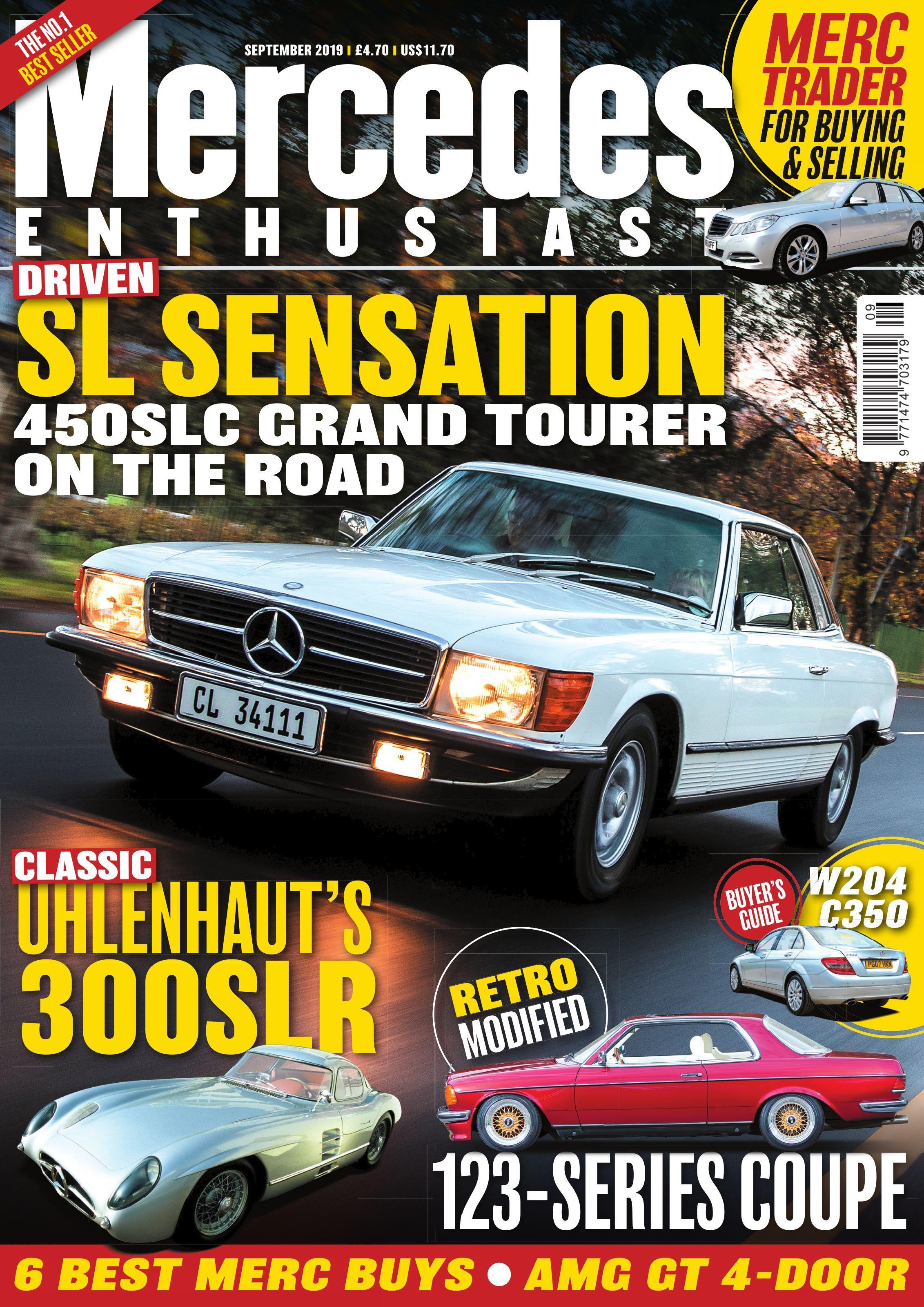 Журнал Mercedes enthusiast. September 2019